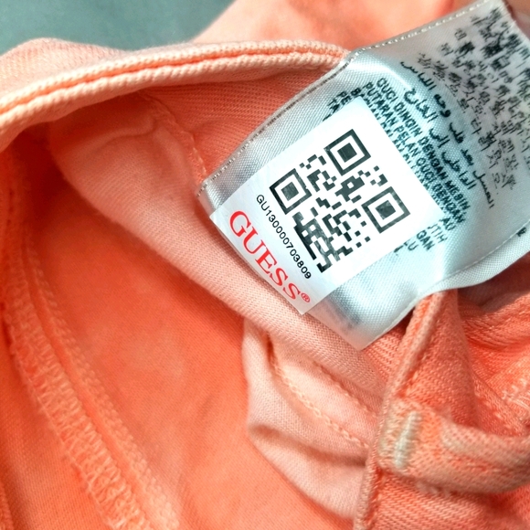 Pink acid wash Guess jeans - Picture 10 of 11